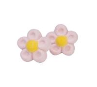 Marshmallow MARGHERITE ROSA soffici, con una copertura di zucchero brillante Busta 900 gr