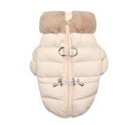 MARSHMALLOW QUILTED JUMPER Cappottino per cane Beige L