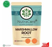 Marshmallow Radice Pillole 5500mg (30% Mucilage) -digestion & Uti Supporto-