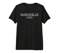Marsiglia Francia Viaggio Vintage Maglietta Premium