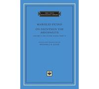 Marsilio Ficino On Dionysius the Areopagite (Copertina rigida)