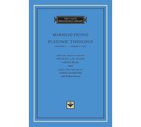 Marsilio Ficino Platonic Theology (Copertina rigida) I Tatti Renaissance Library