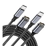 Marsno Cavo di ricarica USB-C compatibile con Garmin Watch (confezione da 2 | Garmin Forerunner 965/955/165/55, Vivoactive 6/5/4, Fenix 7/6, Instinct, Venu 3/2, Approach, D2, Tactix, BarkLimiter, Epix