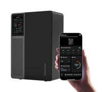 Marstek Jupiter C Impianto solare da balcone con batteria e inverter - Batteria LiFePO4 da 2,56 kWh, Controllo tramite app, 4 MPPT, Ingresso FV da 2 kW/Uscita da 800 W, 6000 cicli, IP65, Plug & Play