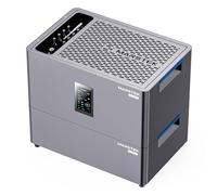 MARSTEK Jupiter C plus - Centrale da balcone all-in-one con memoria, 4 MPPT 2400 W, ingresso solare 2.56 kWh, capacità della batteria, 6000 cicli di ricarica, batteria LFP, con APP, plug & play