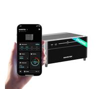 Marstek Venus A Impianto solare da balcone con batteria e inverter - Accumulo LiFePO4 da 2120 Wh, 4 MPPT, Ingresso FV da 2,4 kW e uscita da 1,2 kW, 6000 cicli, Controllo tramite app, IP65