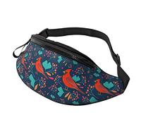 Marsupi Alla Moda Red Cardinal Birds, Tattico Marsupi Moderno Marsupi Sportivo Pratico Marsupi Per Sportivo Trekking Passeggiate