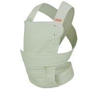 marsupi Breeze Marsupio per Neonati e Bambini fino a 15 kg - marsupio leggero e arieggiato - Con chiusura a strappo - Sistema di fissaggio facile e robusto - Cotone biologico,Pistachio L