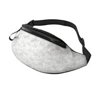 Marsupi Cute Poodle Dog Funny Traspirante Marsupi Portasoldi Regolabile Tattica Militare Borsello Per Palestra Trekking Sportivo 14X35Cm
