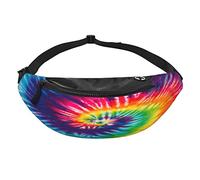 Marsupi da donna Borsa in vita da uomo regolabile viaggio Casual Corsa Escursionismo Ciclismo - Fashion Tie Dye