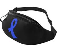 Marsupi Da Donna Colorectal Cancer Awareness Leggero Marsupi Tattica Militare Multiuso Waist Bag Per Donna Camminata Escursionismo 14X35Cm