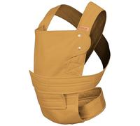 marsupi Marsupio per neonati dalla nascita fino a 15 kg - marsupio leggero e compatto - Con chiusura a strappo - Sistema di fissaggio facile e robusto - Cotone biologico,Butterscotch S/M
