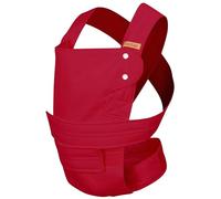 marsupi Marsupio per neonati dalla nascita fino a 15 kg - marsupio leggero e compatto - Con chiusura a strappo - Sistema di fissaggio facile e robusto - Cotone biologico,Ruby L