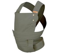 marsupi Marsupio per neonati dalla nascita fino a 15 kg - marsupio leggero e compatto - Con chiusura a strappo - Sistema di fissaggio facile e robusto - Cotone biologico,Olive S/M
