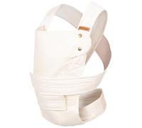 marsupi Marsupio per neonati dalla nascita fino a 15 kg - marsupio leggero e compatto - Con chiusura a strappo - Sistema di fissaggio facile e robusto - Cotone biologico,Ecru S/M