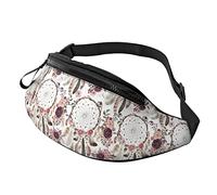 Marsupi Portasoldi Boho Flower Dreams Catching, Marsupi Sportivo Moderno Marsupi Alla Moda Multifunzione Borsello Da Cintura Per Camminata Mobile Telefono Attività