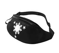 Marsupi Running 3 Stars And Sun Philippines Multifunzione Marsupi Moto Regolabile Bum Bag Per Viaggio Ciclismo Uomo 14X35Cm