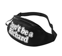 Marsupi Running Don'T Be A Richard Regolabile Marsupi A Tracolla Multiuso Borsa Da Cintura Per Sportivo Donna Trekking 14X35Cm