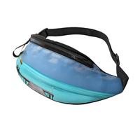 Marsupi Running Maldives Holidays Traspirante Marsupi A Tracolla Con Foro Per Auricolari Tattica Militare Borsello Per Camminata Concerti Sportivo 14X35Cm