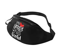 Marsupi Running My Heart Is On That Court Regolabile Marsupi Portasoldi Elegante Waist Bag Per All'Aperto Sportivo Ciclismo 14X35Cm