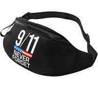 Marsupi Running Remember 911 Never Forget Multifunzione Tattico Marsupi Moda Borsello Da Cintura Per Donna Sportivo Trekking 14X35Cm