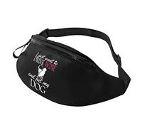 Marsupi Sportivi Just Want To Drink Wine And Pet My Labradoodle Moda Marsupi Portasoldi Leggero Borsa Da Cintura Per Jogging Viaggio Camminata 14X35Cm