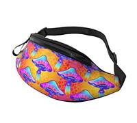 Marsupi Sportivo Magical Mushrooms, Marsupi Uomo Resistente Borsa A Vita Multifunzione Marsupi Per Trekking Viaggio Passeggiate