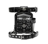 Marsupi Steampunk Bodypack da uomo, catena da rivetto for motocicletta, attrezzatura da equitazione for esterni