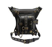 Marsupi Steampunk Marsupio for motocicletta da donna punk marsupio vintage marsupio da uomo for cellulare all'aperto