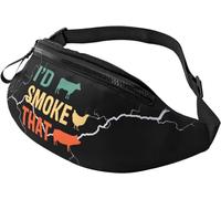 Marsupi Tattica Militare I'D Smoke That Funny Bbq Grilling Party, Marsupi Running Pratico Tattico Marsupi Traspirante Borsa Da Cintura Per Escursionismo Running Trekking