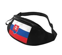 Marsupi Tattico Flagge Der Slowakei Moda Marsupi Portasoldi Traspirante Fanny Pack Bag Per Sportivo Concerti Donna 14X35Cm