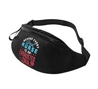 Marsupi Uomo Behind Every Great Nurse Is An Exhausted Cna Con Foro Per Auricolari Marsupi Portasoldi Regolabile Borsello Da Cintura Per Jogging Donna Sportivo 14X35Cm