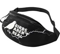 Marsupi Uomo Birds Arent Real, Marsupi Sportivi Multifunzione Waist Bag Con Foro Per Auricolari Marsupi Per Trekking Sportivo Running