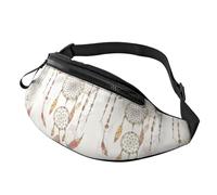 Marsupi Uomo Casual Fanny Pack Bag Native American Dream Catcher Pattern Elegante Marsupi A Tracolla Per Uomo Sportivo Viaggio 14X35Cm