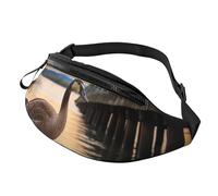 Marsupi Uomo Wild Goose By The Bridge Elegante Marsupi Portasoldi Resistente Waist Bag Per Escursionismo Attività Donna 14X35Cm