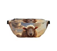 Marsupi versatili con pecora australiana, sportivo e unisex: una scelta perfetta per l'uso quotidiano e in viaggio