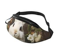 Marsupio A Beautiful White Rabbit Fanny Pack Bag Casuale Borse A Tracolla Unisex Bum Bag Per Ciclismo Trekking Escursionismo