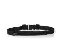 Marsupio a doppia tasca impermeabile cintura per telefono in nylon casual piccola borsa da viaggio corsa ciclismo escursionismo sport viaggi shopping, A Style Nero, 1 pezzo