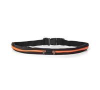 Marsupio a doppia tasca impermeabile cintura per telefono in nylon casual piccola borsa da viaggio corsa ciclismo escursionismo sport viaggi shopping, B Style Arancione, 2PCS