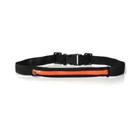 Marsupio a doppia tasca impermeabile cintura per telefono in nylon casual piccola borsa da viaggio corsa ciclismo escursionismo sport viaggi shopping, A Style Arancione, 1 pezzo