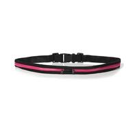 Marsupio a doppia tasca impermeabile cinturino per cellulare in nylon casual piccola borsa da viaggio corsa ciclismo passeggiate sport shopping, B Style Rose, Taglia unica