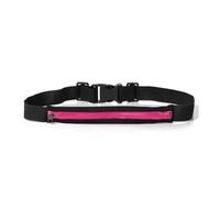 Marsupio a doppia tasca impermeabile cinturino per cellulare in nylon casual piccola borsa da viaggio corsa ciclismo passeggiate sport shopping, Una Rosa Stile, Taglia unica