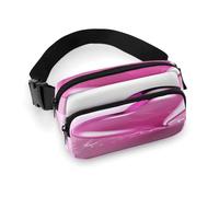 Marsupio a forma di cuore, con cinghia regolabile, alla moda, per sport all'aria aperta, escursionismo