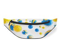 Marsupio a forma di palla da pallavolo, per donne, uomini, bambini, ragazze, ragazzi, marsupio, marsupio, borsellino per viaggi, sport, corsa, Colore, M, Organizer per borse