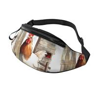 Marsupio a forma di pecora, unisex, alla moda, regolabile, per allenamento, corsa, viaggi, stile casual, Animali della fattoria, Taglia unica