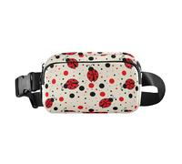Marsupio a tracolla a sette stelle con texture elegante, alla moda, per donne e uomini, resistente all'acqua, accessorio da viaggio con tracolla regolabile, per viaggi, shopping, corsa, Modello
