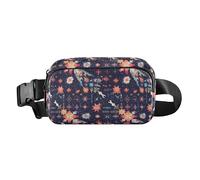 Marsupio a tracolla alla moda con piante di cactus occidentali, salvia, per ciclismo, escursionismo, palestra, Mandala natalizio invernale, 1 Size