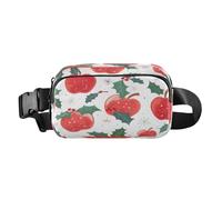 Marsupio a tracolla alla moda marsupio con cinghia regolabile Dream Apple Snow per allenamento, shopping, viaggi, escursionismo