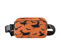 Marsupio a tracolla, alla moda, marsupio con cinghia regolabile, pipistrello da strega dei sogni, per allenamento, shopping, viaggi, escursionismo