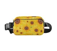Marsupio a tracolla alla moda per la festa dei genitori con coniglio, per donne, uomini, adolescenti, cintura toracica multiuso per viaggi, Giorno dei genitori Mystic Blooms, 1 size